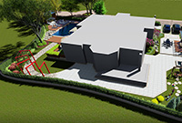 郑州庭院设计：别墅花园设计4种布局想法
