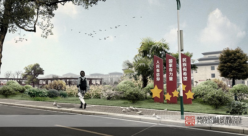 学校景观设计,许昌景观设计