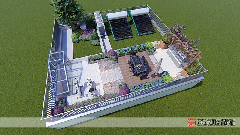 郑州屋顶花园设计