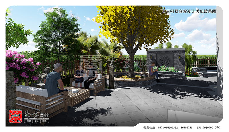 漯河别墅庭院设计,别墅庭院设计