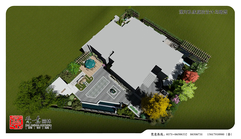 漯河别墅庭院设计,别墅庭院设计