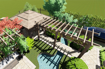 平顶山汝州普罗旺世私家庭院设计