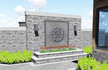 屋顶花园设计：上止正茶艺养生社屋顶花园设计