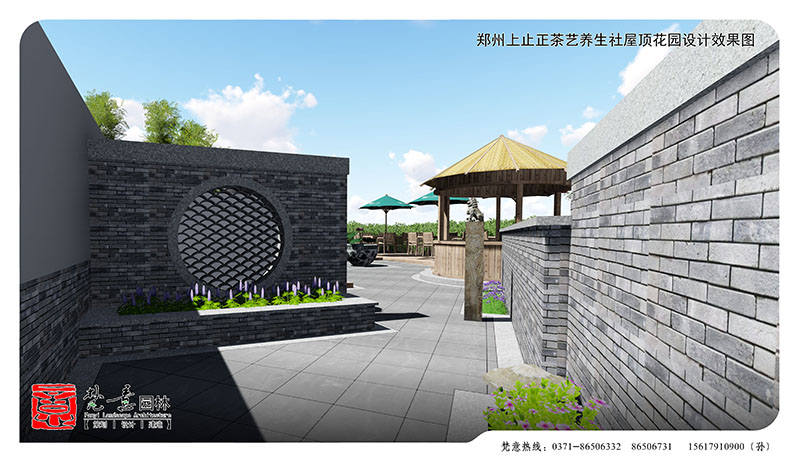 屋顶花园设计案例,屋顶花园设计效果图