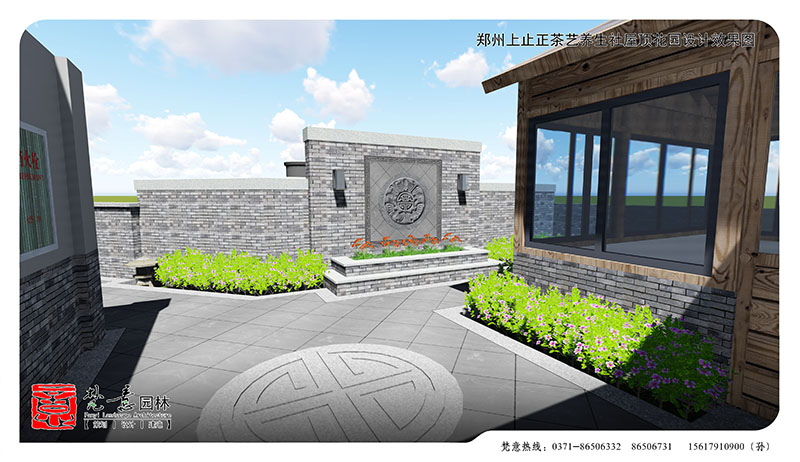 屋顶花园设计案例,屋顶花园设计效果图