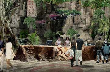 山西晋城天苑生态餐厅设计
