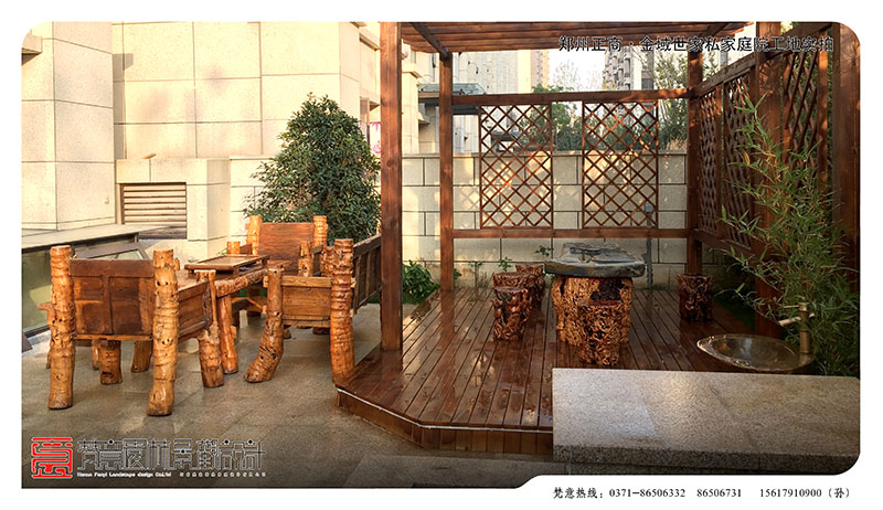 私家庭院设计,郑州庭院设计,郑州私家庭院设计