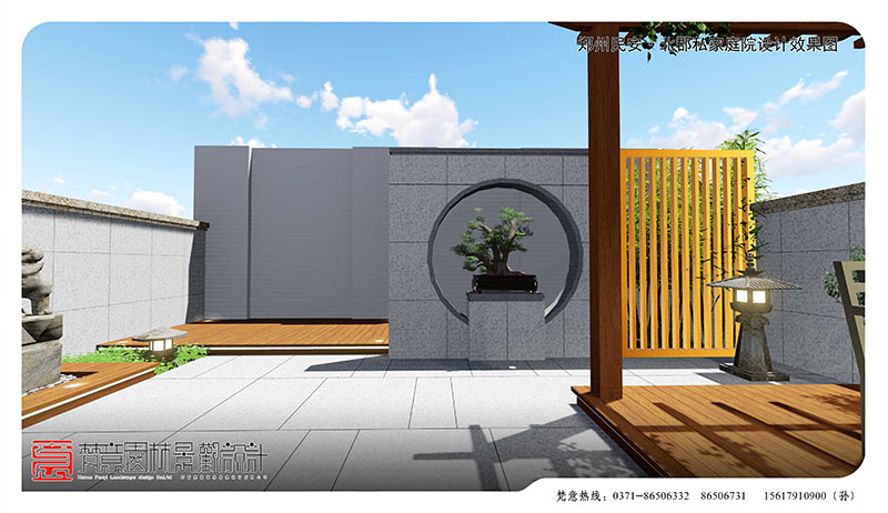 私家庭院设计,郑州私家庭院设计