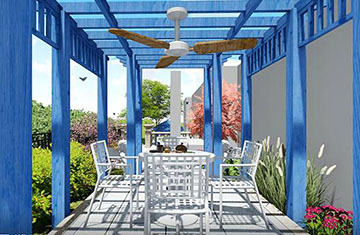 郑州龙湖林溪湾别墅庭院设计