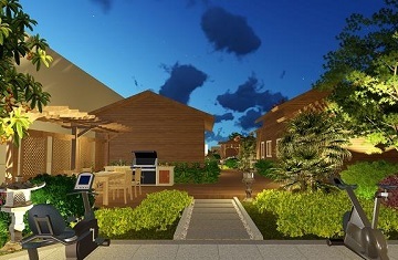 郑州屋顶花园设计：新郑新村屋顶花园设计