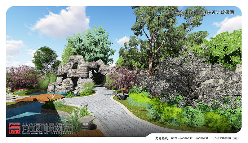 郑州庭院设计,郑州假山制作