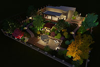 郑州庭院设计：如何选择庭院景观照明？